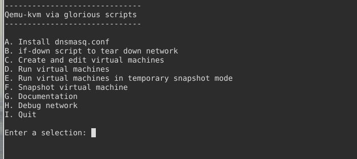 kvm script