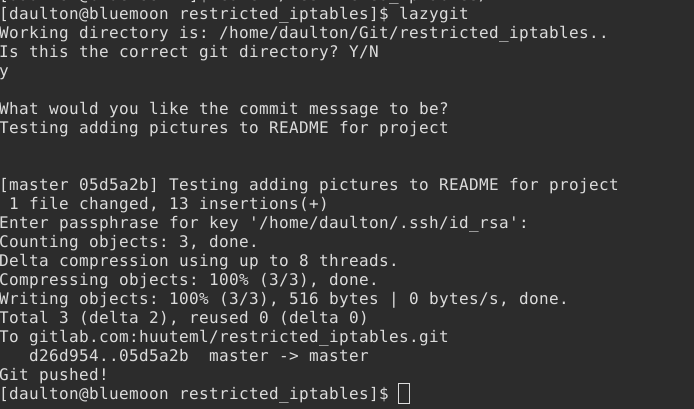 lazygit script